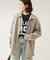 FAKE SUEDE OVER シャツ