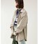 FAKE SUEDE OVER シャツ