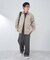 FAKE SUEDE OVER シャツ
