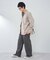 FAKE SUEDE OVER シャツ