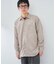 FAKE SUEDE OVER シャツ