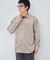 FAKE SUEDE OVER シャツ
