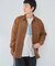 FAKE SUEDE OVER シャツ