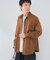 FAKE SUEDE OVER シャツ
