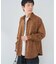 FAKE SUEDE OVER シャツ
