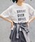 コットンフロントロゴTシャツ