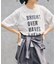 コットンフロントロゴTシャツ