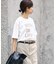 コットンフロントロゴTシャツ