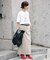 コットンフロントロゴTシャツ