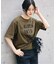 コットンフロントロゴTシャツ