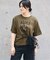 コットンフロントロゴTシャツ