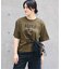コットンフロントロゴTシャツ