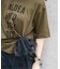 コットンフロントロゴTシャツ
