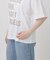 コットンフロントロゴTシャツ