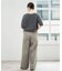 ハイツイストコットンワイドパンツ