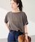 ピグメント PRINT TEE