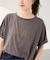 ピグメント PRINT TEE