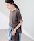 ピグメント PRINT TEE