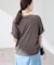 ピグメント PRINT TEE