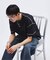Healthknit / ヘルスニット 別注 ヘンリーネックTシャツ