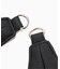 fellowww / フェロー Flaux Leather drawstring bag