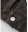 FAUX LEATHER TRUCKER ジャケット