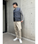 【TAION】 V NECK BUTTON DOWNVEST Vネックボタンダウンベスト
