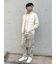 【TAION】 HI NECK KNIT/DOWN JACKET ハイネックニット切替ダウンジャケット