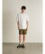 【TRANSITION】シルケットスムース天竺ナイロンワッシャー切り?替えPK TEE