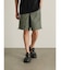 【TAION】 REVERSIBLE WIDE SHORTS ノンダウン ミリタリー リバーシブル ワイドショーツ ワイドショートパンツ