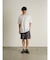 【TAION】 REVERSIBLE WIDE SHORTS ノンダウン ミリタリー リバーシブル ワイドショーツ ワイドショートパンツ