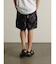 【TAION】 REVERSIBLE WIDE SHORTS ノンダウン ミリタリー リバーシブル ワイドショーツ ワイドショートパンツ