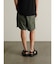 【TAION】 REVERSIBLE WIDE SHORTS ノンダウン ミリタリー リバーシブル ワイドショーツ ワイドショートパンツ