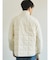 【TAION】 HI NECK DOWN JK SLEEVE KNIT ベーシック ハイネックWジップ ニットスリーブダウンジャケット