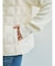 【TAION】 HI NECK DOWN JK SLEEVE KNIT ベーシック ハイネックWジップ ニットスリーブダウンジャケット