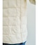 【TAION】 HI NECK DOWN JK SLEEVE KNIT ベーシック ハイネックWジップ ニットスリーブダウンジャケット