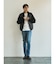 【TAION】 HI NECK DOWN JK SLEEVE KNIT ベーシック ハイネックWジップ ニットスリーブダウンジャケット