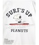 【PEANUTS】 スヌーピー”SURF’S UP”プリント ショートスリーブTシャツ