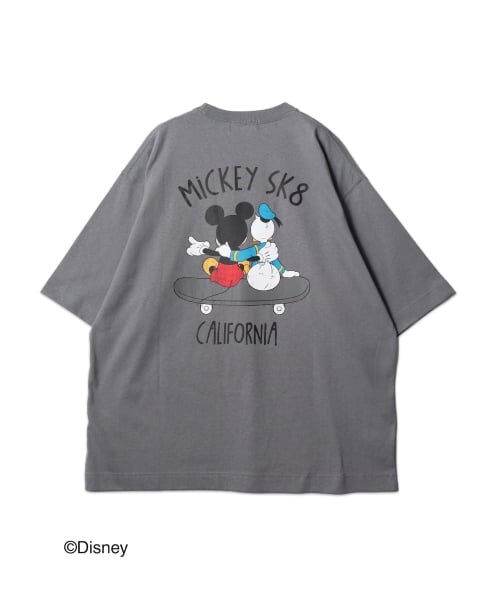 ANTIBAL】 ミッキーマウス”MICKEY SK8 CALIFORNIA”プリント ショート 