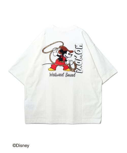 hugowar×americanaミッキーラメTシャツ白Sハグオーワー雅姫 hugowar×americanaミッキーラメTシャツ白Sハグオーワー雅姫 紳士服