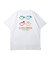 【SMILEY FACE】 スマイリーブラシ刺繍TEE