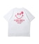 【SMILEY FACE】 スマイリー振り刺繍TEE