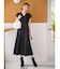 2WAYシアーラッフルドッキングワンピース