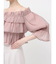オフショル2WAYティアードブラウス