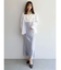 フロントホックリブニット