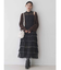 シフォンティアードワンピース