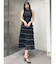 シフォンティアードワンピース