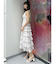シフォンティアードワンピース