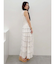 シフォンティアードワンピース