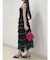 シフォンティアードワンピース